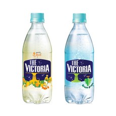 더 빅토리아 내사랑유자C+청포도 탄산음료 500ml 20+20개, 40개