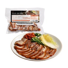 극소수 족발 슬라이스 고기 1인분 190g, 3개