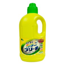 日本 MITSUEI 三井化工 石鹼 溫和不傷衣物 天然酵素 彩色衣物專用, 彩色衣物專用漂白水2000ml, 1個