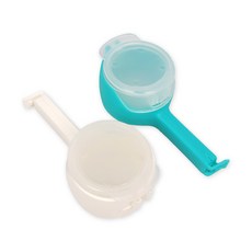 엠비아5 봉지 입구 밀봉캡 봉지덮개, 베이지