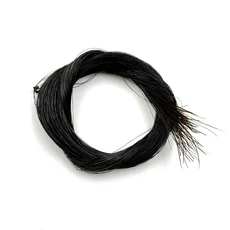 1 행크 7g 활 머리 비올라 바이올린 첼로베이스 활 AAA 시베리아 말꼬리 화이트 블랙 브라운 천연 포니 테, 02 7g (82-85cm) black