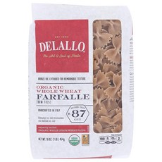DeLallo 파스타 통밀 파르팔레 473.2ml(16온스), DeLallo 파스타 통밀 파르팔레, 473.2ml(1
