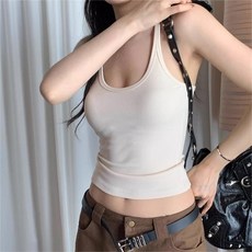투니스 여성 아메리칸 스타일 민소매 티셔츠