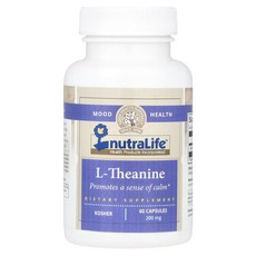 뉴트라라이프 L 테아닌 엘테아닌 200mg 60캡슐, 60개, 1개, 60정