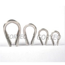 스텐팀블 스텐심블 심블 와이어링 와이어 보호대 와이어고리, M5(3/16"호환), 1개