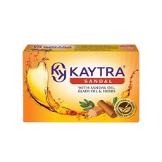 KAYTRA 檀香美膚皂 125g 草本精華配方 溫和潔淨, 5個
