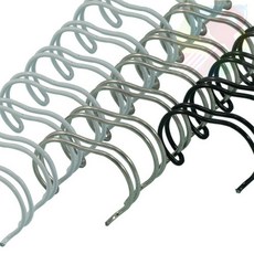 GR 와이어링 3대1 16mm 백색 60p 제본용링 제본스프링