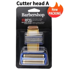 헤어 클리퍼 커터 블레이드 면도기는 Babyliss 적합 전기 교체 네트 나이프 이발사 액세서리, 02 FXFS2 Blue