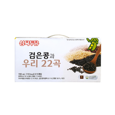 삼육두유 검은콩우리22곡, 45개, 190ml