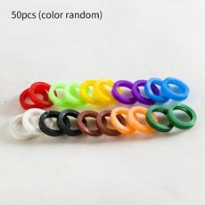 공중 고무 키 커버 캡 탄성 식별자 실리콘 보호기 마커, 1개