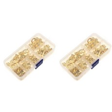 300개 케이블 링 터미널 러그 구리 커넥터 황동 크림프 와이어