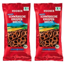 Huber Pretzels 후버프레첼 유기농 프레첼 175g 2봉, 1g, 2개