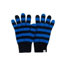 [더바이닐하우스] MOHAIR STRIPED GLOVES BLUE (VH2DFUAB80A)