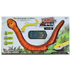 Toy Venture 토키즈 비틀 어린이 RC 완구 뱀, 레드, 1개