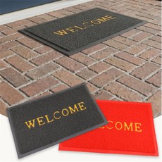 노픽마켓 미끄럼방지 현관매트 1p 현관발매트, 레드