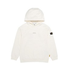 내셔널지오그래픽키즈 맨투맨 티 K243UHD910 백그래픽 후드 티셔츠 IVORY UFJ344