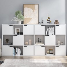 CABICO 큐브 수납장 다층 책장 장난감 수납장 단단한 나무 수납장 어린이 방 디스플레이 캐비닛