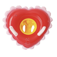 뉴월드토이 유아용 하트보행기 튜브, 핑크 레이스, 3개