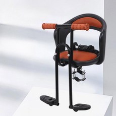 악세사리 손잡이 등받이 자전거 일체형 안전 안장 의자 보조 설치, 02 블랙싱글