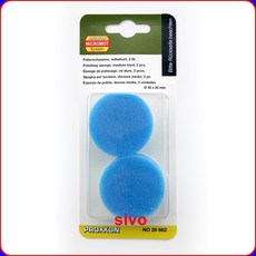 德國PROXXON 拋光耗材組 直徑50mm, 1個, NO.28662拋光海綿半硬直徑50 2