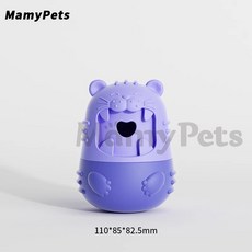 超快嚴選 狗狗解悶 寵物益智漏食玩具 寵物磨牙玩具 寵物益智遊戲, 1個, 紫色>小老虎