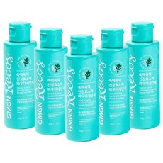 GMGN 르코스 쑥떡 여드름 진정 녹차 쑥 효소 세안제, 50g, 5개