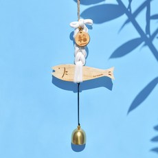 아트앤허그 [2개입 세트] 액막이 명태 도어벨용 & 차량용 세트 선물추천 박스패키지 카드포함, 순백(복)