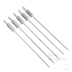 인터쇼퍼 바베큐 꽂이 45cm 5p세트 2열꽂이