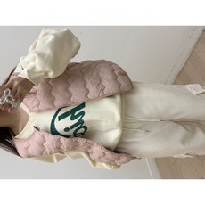 [포텐]여성용 겨울 패턴 물결 퀼팅 경량패딩 여자조끼 여성조끼 겨울조끼 경량조끼 점퍼 조끼 경량 이너 패딩조끼