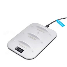 BOBOVR BD3 充電座 相容 Quest 3 充電盤 30W 快充 電量顯示, 白, 1個