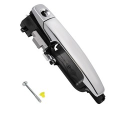 JDMON 포드 포커스 2008 2009 2010 2011용 브래킷 교체품이 있는 전면 운전석 외부 도어 핸들 8S4Z-5422404-AA 8S4Z-54218A14-AA 8S4, Chrome