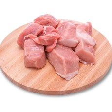돼지등심 카레용 소분 냉장 정육 덧살제거 국거리, 300g, 1개