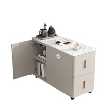 틈새 옆 거실 월넛 벽면 회색 다용도 침대옆 쇼파 침실 침대, AB. 90x40x60cm 건그레이 직접 설치