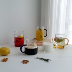 마카 내열유리 저그 5SIZE, 투명, 500ml