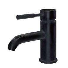 【海夫健康生活館】ITAI一太 銅鍍黑 面盆水龍頭 高15cm(Z-TD-01MB), 1個