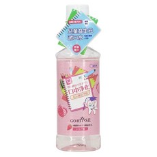 GOMISE秘素兒童漱口水，日本進口，無酒精防蛀牙，口腔清潔護理, 1個, 秘素兒童益生元漱口水（陽光草莓）1瓶