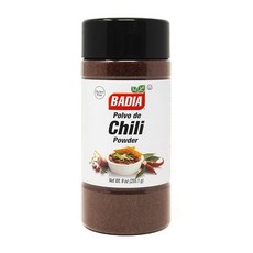 바디아 칠리 파우더 9단위온스 대담한 아로마 스모키 약간 매운 양념 블렌드