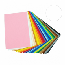 더플랜 칼라펠트 비접착 흰색 45x30cm 1개 만들기재료