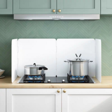 Jeernare 인덕션 가림막 가스렌지 가림막 기름튐방지 바람막이 접이식, 1개