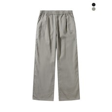 닉스 NIX 남) 린넨 코튼 혼방 풀밴딩 와이드 (2COLOR) (LNTMCNW179M)