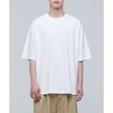 매장정품 무신사스탠다드 MUSINSA STANDARD 엑스트라 오버사이즈 크루 넥 티셔츠 [화이트] MM4Z01-WH 544674