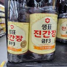 샘표 진간장 금 F3, 2.2L, 1세트