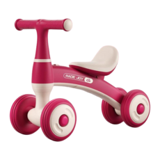 新款兒童平衡車合1-3歲幼童騎乘, 草莓紅 基礎款, 1個