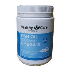 澳洲 Healthy Care 深海魚油1000mg Omega-3膠囊, 1個, 400顆