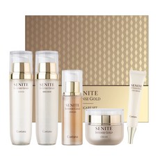 [5종세트]세니떼 인텐스골드 5종세트(토너+에멀션+세럼+크림+아이크림)+쇼핑백, 1세트