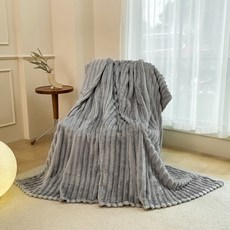 台灣現貨【BE】素色雙層加厚兔毛絨毛毯，柔軟親膚可水洗法蘭絨多功能午睡裸睡厚冬季羊羔絨毯