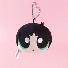 8500 파워퍼프걸 버터컵 얼굴 가방고리 8cm(그린) [B2-254834]