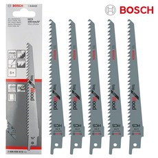 보쉬 컷소날 S644D 150mm 1팩 5개 목재 합판 컷쏘, 1개