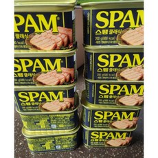 [정품] 스팸 클래식 간편식사 볶음밥 찌개 토스트 한끼대용, 200g, 10개
