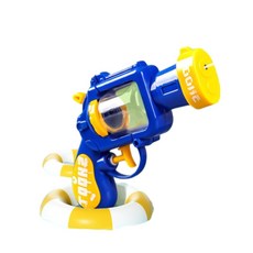 YZMY 兒童戲水玩具 水槍, 機械藍 左輪水槍, 1個